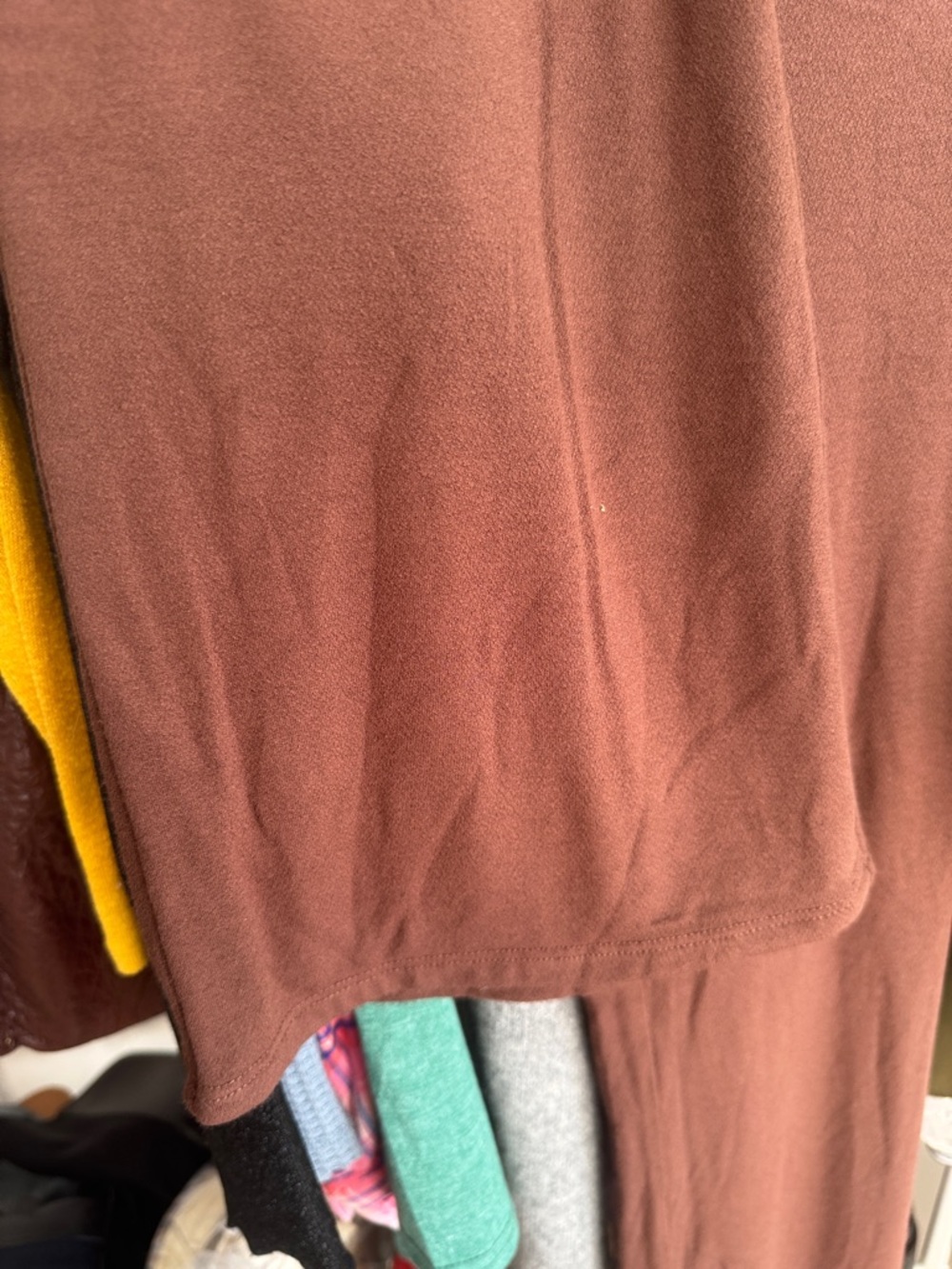 naked wardrobe Brown Wide Leg Jumpsuit- NEW WITHOUT TAGS  (NWOT) - Picture 4 of 6